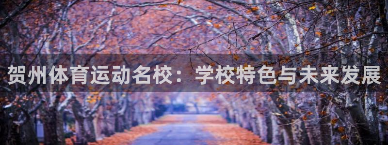 三亿体育：贺州体育运动名校：学校特色与未来发展